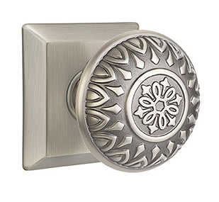 Emtek Lancaster Knob - Quincy Rosette