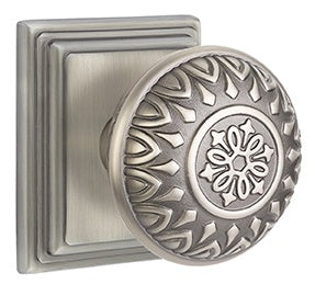 Emtek Lancaster Knob with Wilshire Rosette