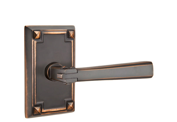 Emtek Arts and Crafts Lever - Oil Rubbed Bronze