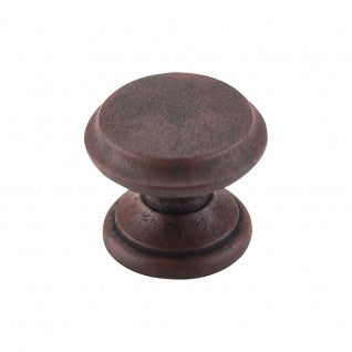 Top Knobs Dakota Flat Top Knob in Patina Rouge