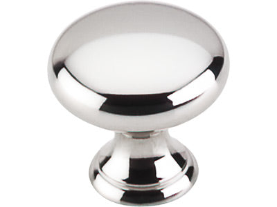 Asbury 3/4" Mushroom Knob in Polished Nickel