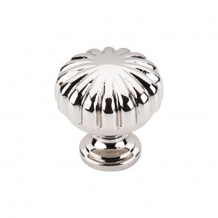 Top Knobs Melon Knob in Polished Nickel