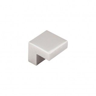 Top Knobs Asbury Square Knob in Polished Nickel
