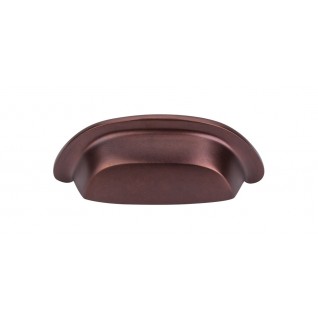 Top Knobs Aspen Collection Cup Pull in Mahogany Bronze