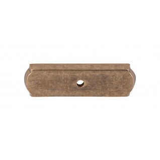Top Knobs Aspen Rectangle Backplate in Light Bronze