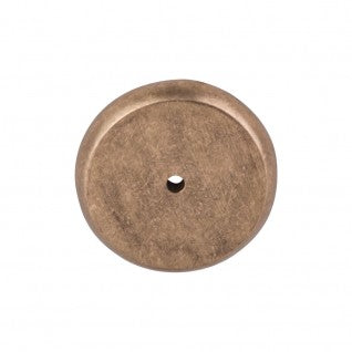 Top Knobs Aspen Round Backplate in Light Bronze