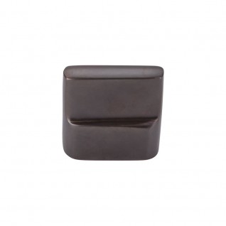 Top Knobs Aspen Flat Sided Knob in Medium Bronze