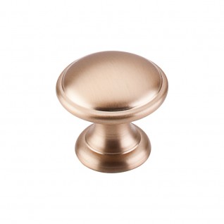 Top Knobs M1580 Dakota Rounded Knob 1 1/4 Inch Brushed Bronze