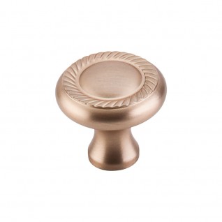 Top Knobs M1584 Somerset II Swirl Cut 1 1/4 Inch Knob Brushed Bronze