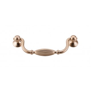 Tuscany Drop Pull 5 1/16 Inch (c-c) Brushed Bronze