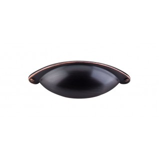Top Knobs Somerset Cup Pull in Tuscan Bronze