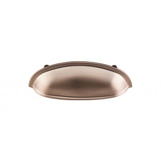 Top Knobs Somerset Cup Pull in Brushed Bronze