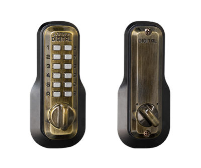Lockey Style M210 Deadbolt  (Comes with Optional EZ Plate)