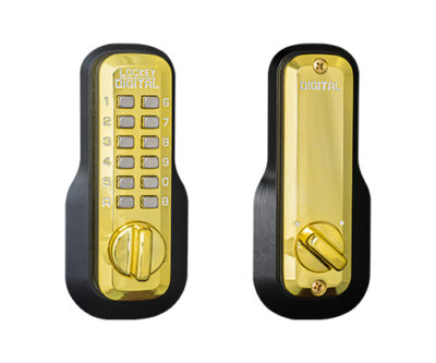 Lockey Style M210 Deadbolt  (Comes with Optional EZ Plate)