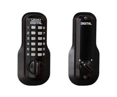 Lockey Style M210 Deadbolt  (Comes with Optional EZ Plate)