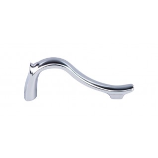 Top Knobs Tuscany Dover Latch Pull in Polished Chrome
