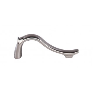 Top Knobs Tuscany Dover Latch Pull in Brushed Satin Nickel