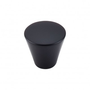Top Knobs Nouveau Cabinet Knob in Flat Black