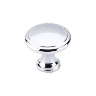 Top Knobs Nouveau Cabinet Knob in Polished Chrome