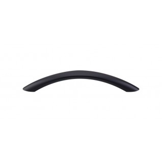 Top Knobs Nouveau Cabinet Pull in Flat Black