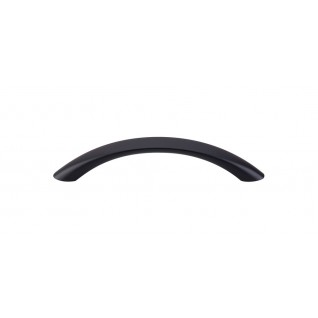 Top Knobs Nouveau Cabinet Pull in Flat Black