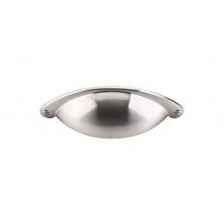 Top Knobs Somerset Cup Pull in Brushed Satin Nickel