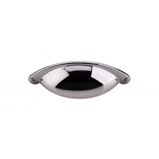 Top Knobs Somerset Cup Pull in Black Nickel