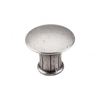 Top Knobs Edwardian Knob in Antique Pewter