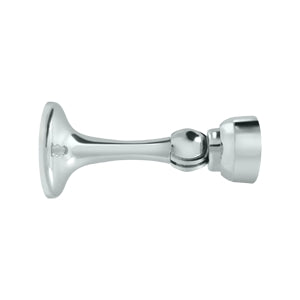 Deltana Solid Brass 3 inch Magnetic Door Holder - Polished Chrome