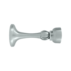 Deltana Solid Brass 3 inch Magnetic Door Holder - Brushed Chrome
