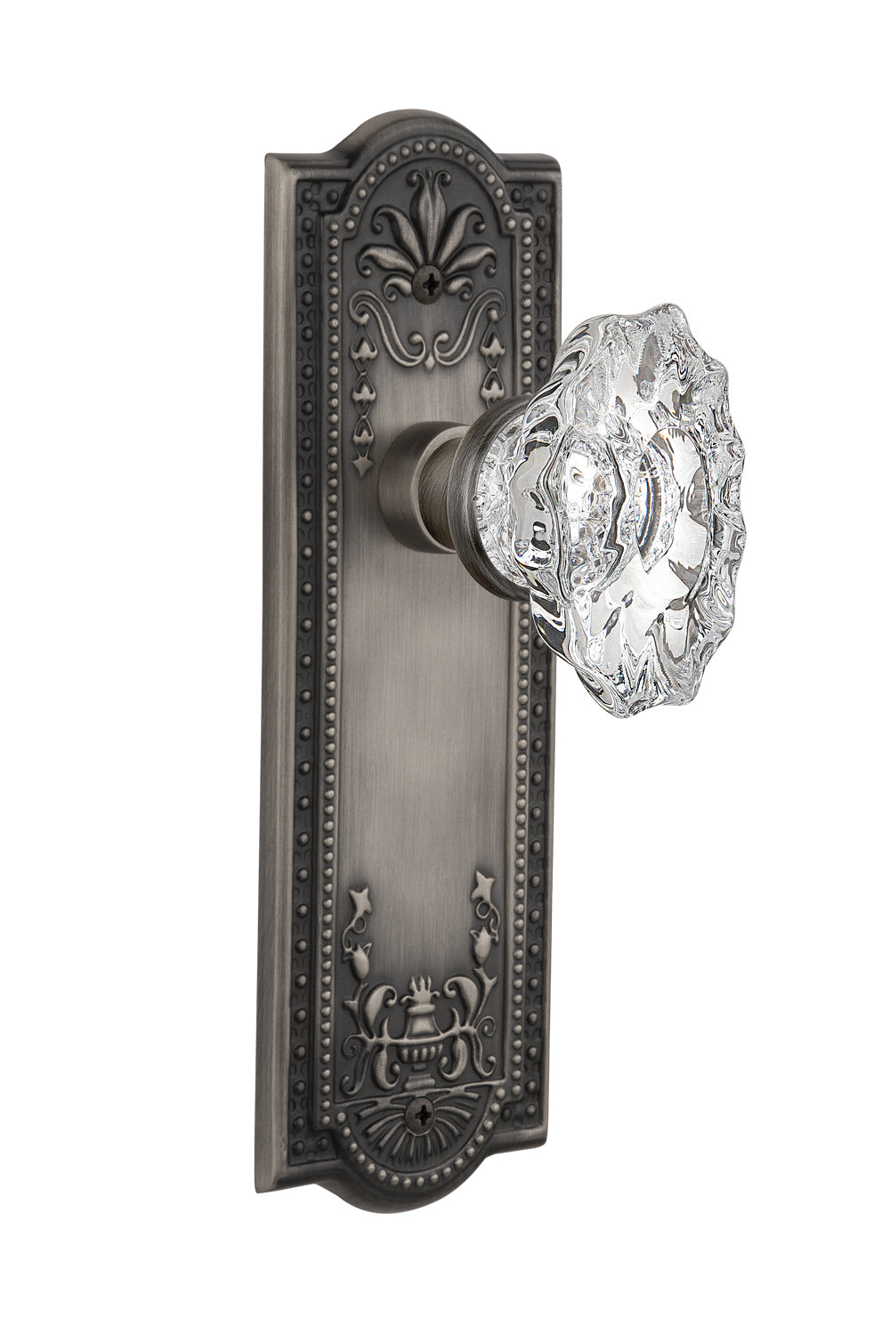 Nostalgic Warehouse Meadows Plate with Chateau Knob