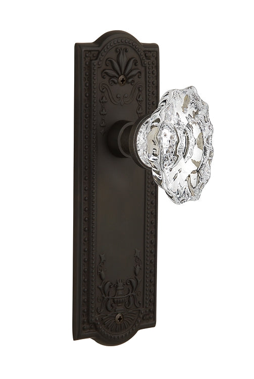 Nostalgic Warehouse Meadows Plate with Chateau Knob
