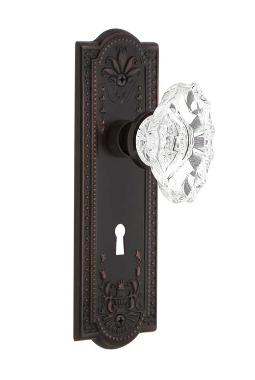 Nostalgic Warehouse Meadows Plate with Chateau Knob