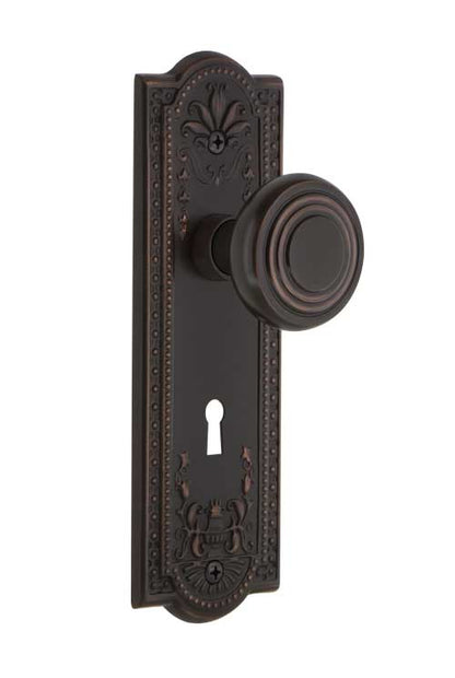 Nostalgic Warehouse Meadows Plate with Deco Knob
