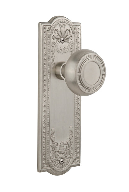 Nostalgic Warehouse Meadows Plate with Mission Knob