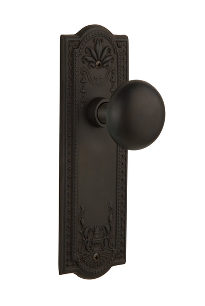 Nostalgic Warehouse Meadows Plate with New York Knob