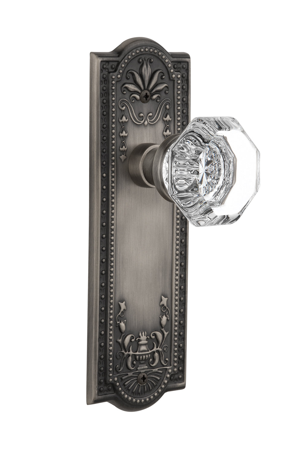 Nostalgic Warehouse Meadows Plate with Waldorf Knob