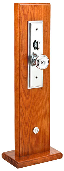 Emtek Manhattan Mortise Entrance Handleset