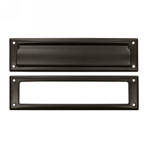 Deltana Mail Slot with Interior Frame - Oil Rubbed Bronze