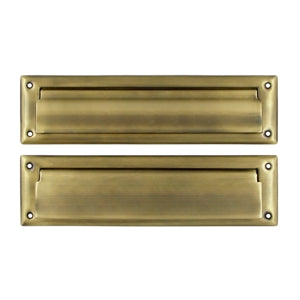 Deltana 8 7/8 Inch Mail Slot with Interior Frame