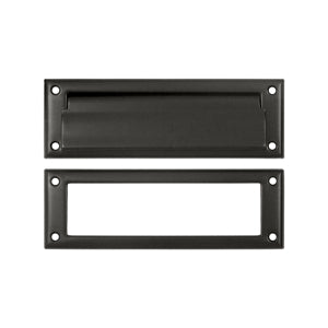 Deltana Mail Slot with Interior Frame - Oil Rubbed Bronze