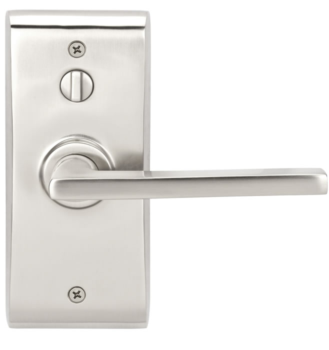 Emtek Modern Keyless Leverset Standard Passage Function Interior
