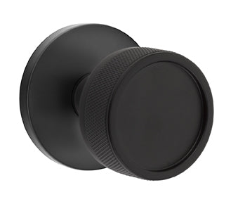 Emtek Conical Knurled Door Knob with Disk Rosette