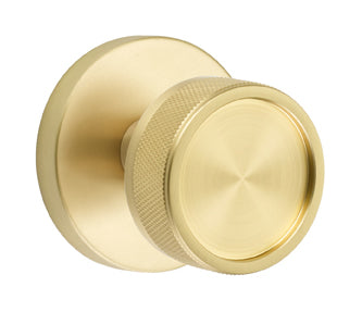 Emtek Conical Marble Interior Mortise Knob with Disk Rosette