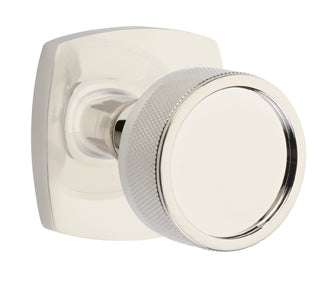 Emtek Conical Marble Interior Mortise Lever with Urban Rosette