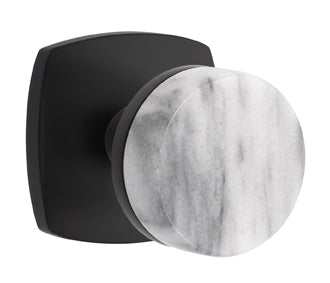 Emtek Conical Marble Interior Mortise Lever with Urban Rosette