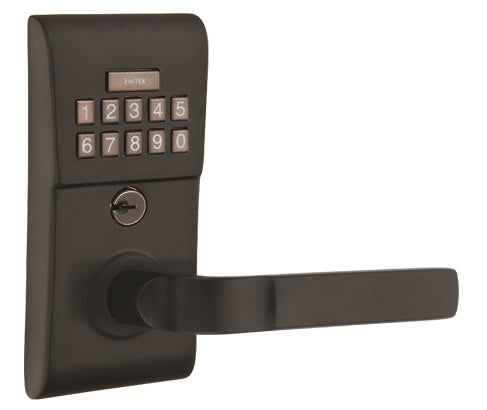 Emtek Modern Brass Keypad Lever set Passage Function E2020