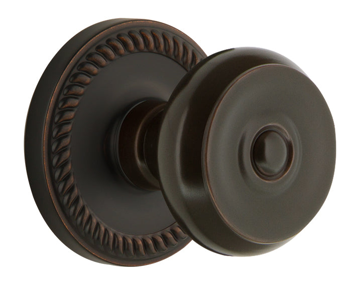 Grandeur Newport Rosette with Bouton Knob