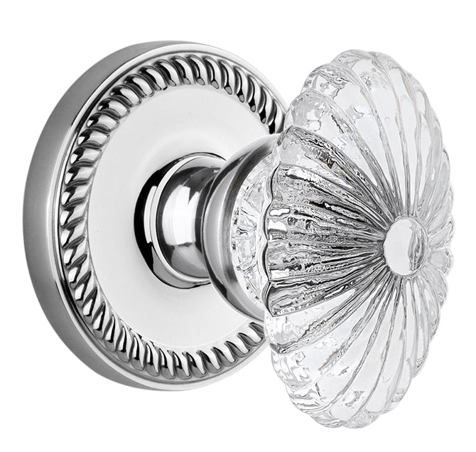 Grandeur Newport Rosette with Biarritz Knob
