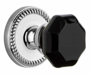 Grandeur Newport Rosette with Lyon Knob